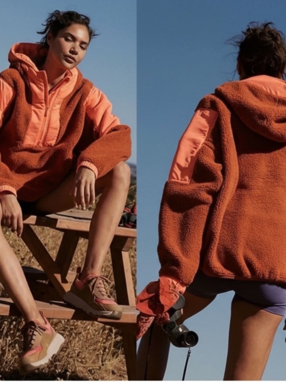 FREE PEOPLE LEAD THE PACK PULLOVER FLEECE SIZE XSMALL